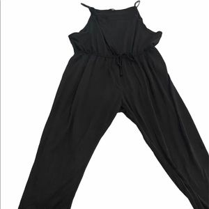 Woman’s black jumpsuit